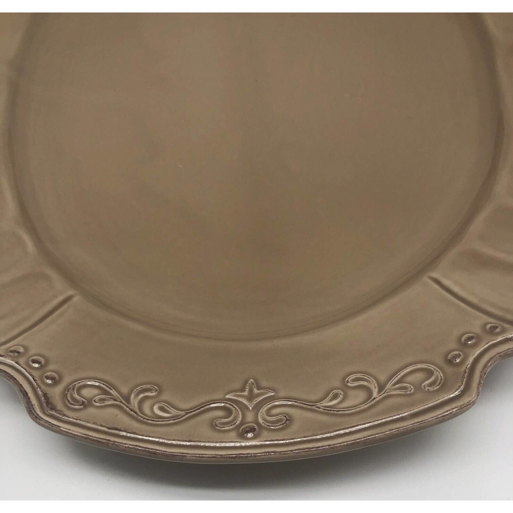 Tabletops Gallery 15" Le Provence Oval Serving Platter French Country Plate A1 - Picture 6 of 7